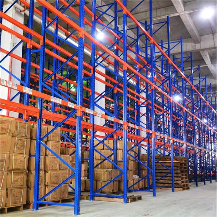 Heavy duty steel pallet storage racking system (3)